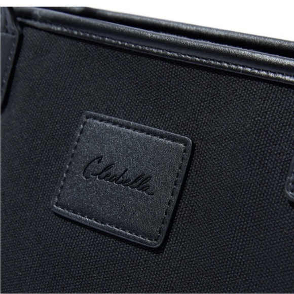 NWOT Cleobella Black Canvas Tote New in Bag - Picture 4 of 7